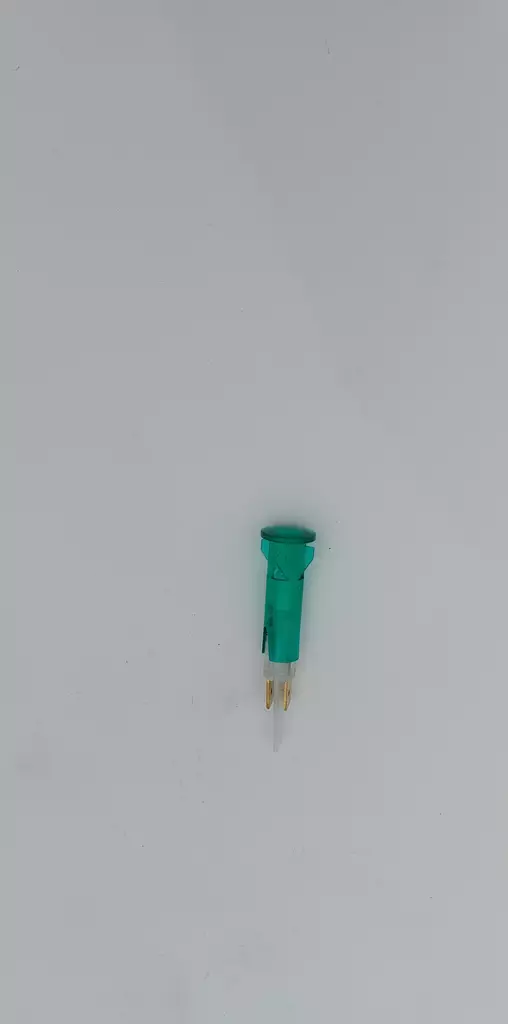 Merkkilamppu vihreä 10mm reijälle - Rasvakeittimen Termostaatit - 200720 - 1