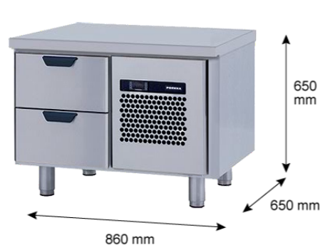Grillivetolaatikko CL-GNL-2-CE - Ravintolan kylmävetolaatikostot - 200141 - 1
