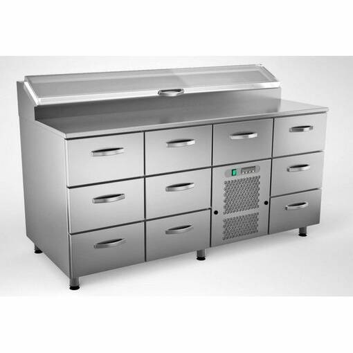 KYLMÄKÖN TYÖPÖYTÄ RTP16010 - Ravintolan kylmävetolaatikostot - 200041 - 1