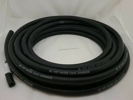 Lämmönkestävä letku pesukoneisiin 110C kuumalle vedelle - Ravintolan astianpesukoneiden letkut ja liittimet - 100221 - 1