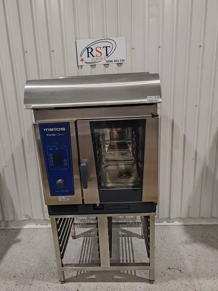 Metos 6GN yhdistelmäuuni jalustalla - Ravintolan käytetyt yhdistelmäuunit - 200631 - 1