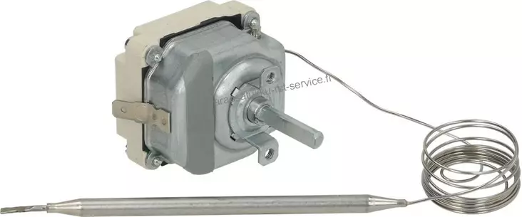 Termostaatti, 400V, 10A, kapillaari 1000mm, 6x130mm - Rasvakeittimen Termostaatit  - 100401 - 1