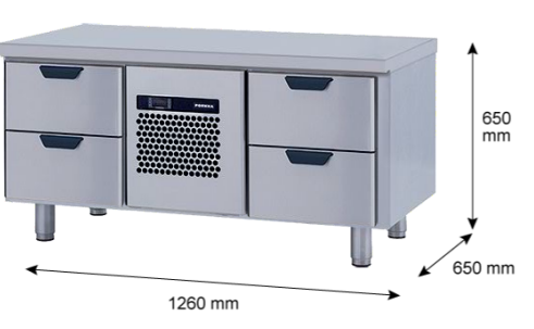 Grillivetolaatikko CL-GNL-2-CE-2 - Ravintolan kylmävetolaatikostot - 200142 - 1