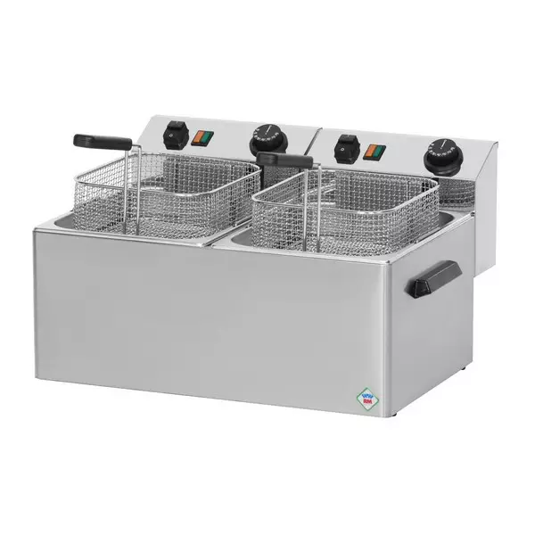 Rasvakeitin 2x8litraa, 2x3kW - Ravintolan rasvakeittimet - 200404 - 1