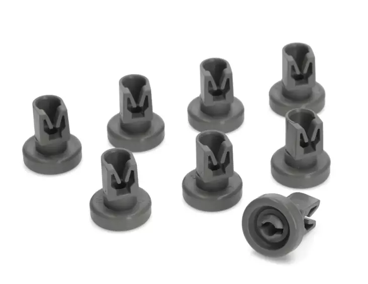 Electrolux koripyöräsarja 25mm harmaa - Astianpesukoneiden Korirullat - 100124 - 1