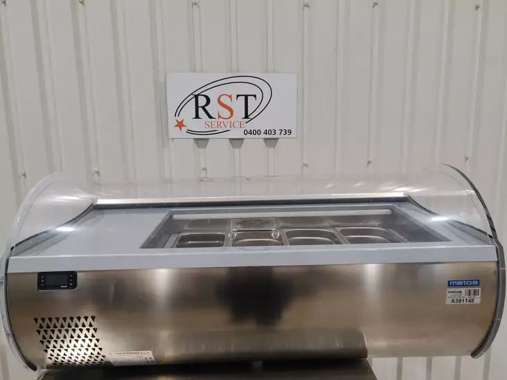 Metos jäätelövitriini Microgel 4 - Ravintolan käytetyt pakastinkaapit - 200624 - 1