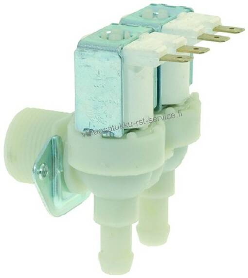Magneettiventtiili 2-tie kulma, 10.5mm, 230V - Ravintolan astianpesukoneiden magneettiventtiilit - 100245 - 1