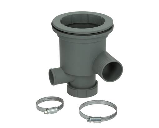 Pesualtaan poistoyhde luukkupesukone Electrolux/Zanussi - Electrolux astianpesukoneen vesiosat - 100335 - 1