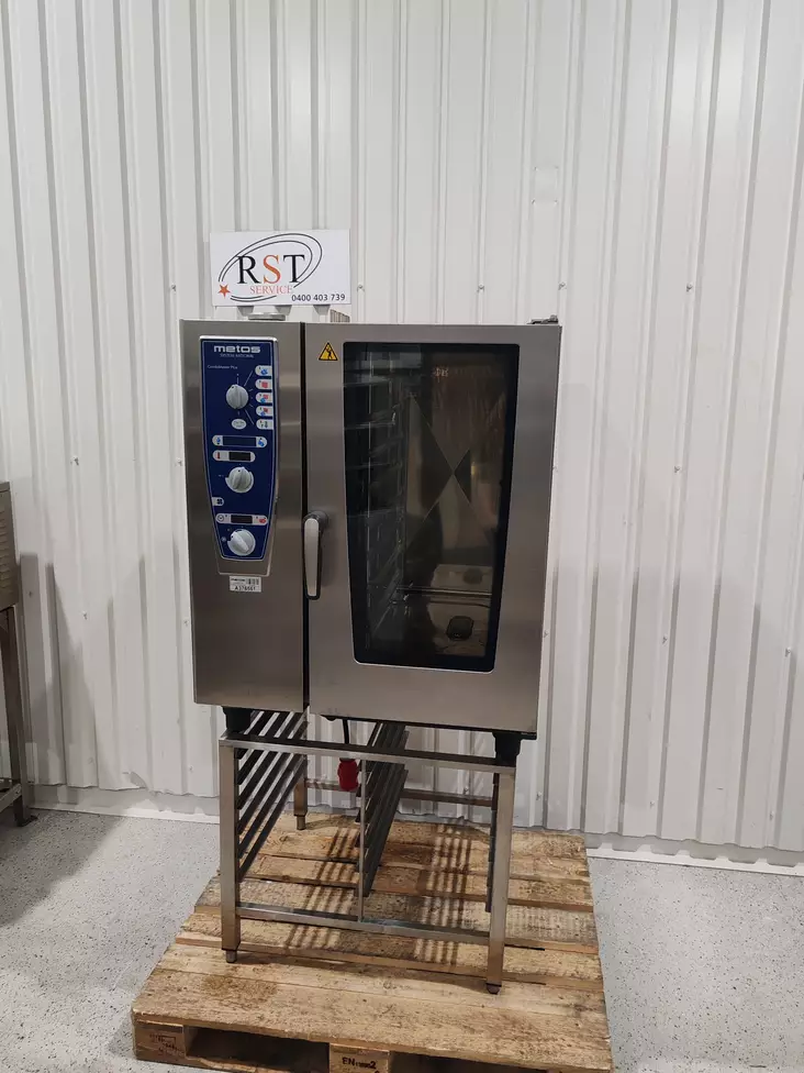 Metos 8GN yhdistelmäuuni jalustalla - Ravintolan käytetyt yhdistelmäuunit - 200565 - 1