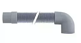 Poistoletku kulma 2 m. 24/28mm päät - Ravintolan astianpesukoneiden poistoletkut - 200436 - 1