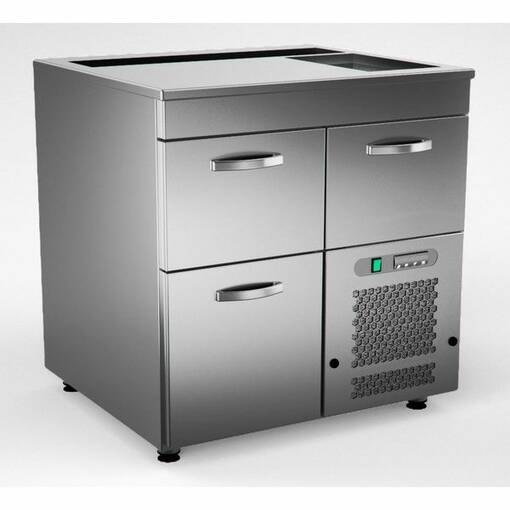 BAARIMESTARINPÖYTÄ RB0803 - Ravintolan kylmävetolaatikostot - 200037 - 1