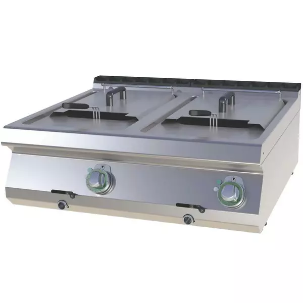 Rasvakeitin 2x13 litraa. 25kW - Ravintolan rasvakeittimet - 200407 - 1