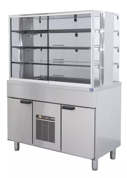 Itsepalvelulasikko 120cm - Ravintolan kylmävetolaatikostot - 200449 - 1